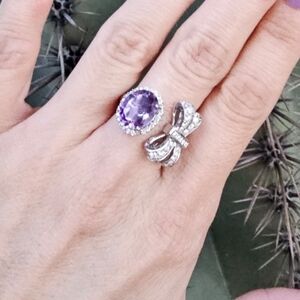 Amerhyst Gemstone Ring